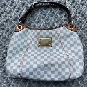 Authentic Louis Vuitton Damier Azur Galliera PM